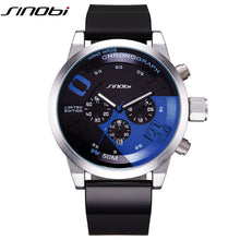 Load image into Gallery viewer, SINOBI Top Luxury brand Chronograph Quartz Watch Men&#39;s - Watch’store