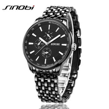 Load image into Gallery viewer, Fashion Black Full Steel Men - Watch’store