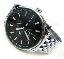 Load image into Gallery viewer, Fashion Black Full Steel Men - Watch’store