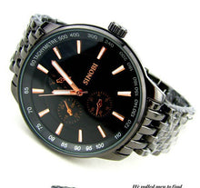 Load image into Gallery viewer, Fashion Black Full Steel Men - Watch’store