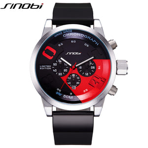 SINOBI Military Sports Quartz Watches Men's - Watch’store