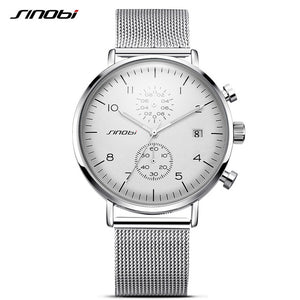 SINOBI Top brand Casual Quartz Watch Men - Watch’store