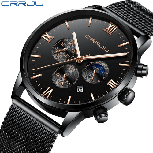 Mens Watches 24 Hours And Chronograph Quartz - Watch’store