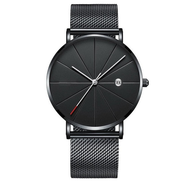 Quartz Mesh Wristband Men - Watch’store