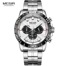 Load image into Gallery viewer, Stainless Steel Strap Quartz Watch Men Top Brand Luxury Calendar Display Multifunction Gentleman Wristwatch - Watch’store
