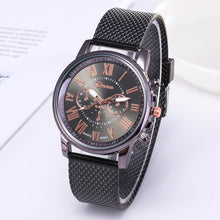 Load image into Gallery viewer, Women Fashion Round Analog Quartz Watch 40mm Bangle Buckle Wrist Glass Bracelet 10mm Causal, Outdoor, etc - Watch’store