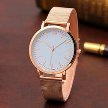 Load image into Gallery viewer, Women Business Casual Stainless Steel Quartz Alloy Round Buckle Watch No - Watch’store